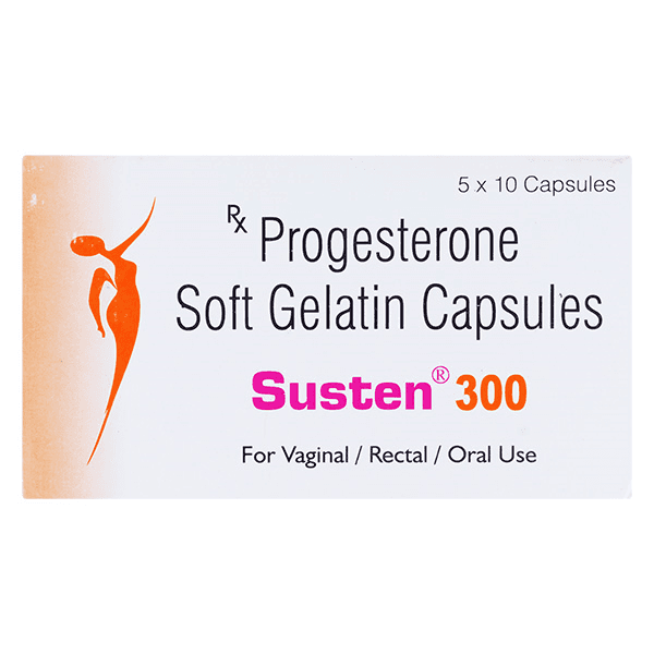Susten (Progesterone) Capsules 300 mg