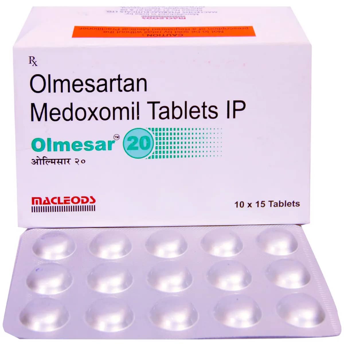 Olmesar (Olmesartan) 20 mg Tablets