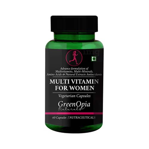 GreenOpia Naturals Multivitamin for Women Vegetraian Capsules