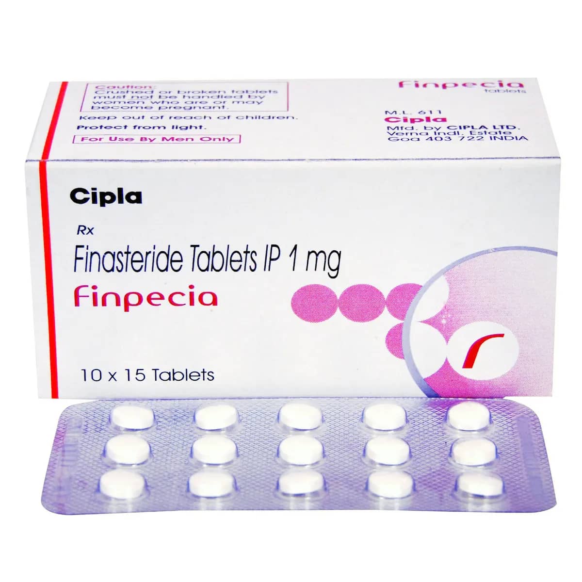 Finpecia (Finasteride) 1 mg Tablets