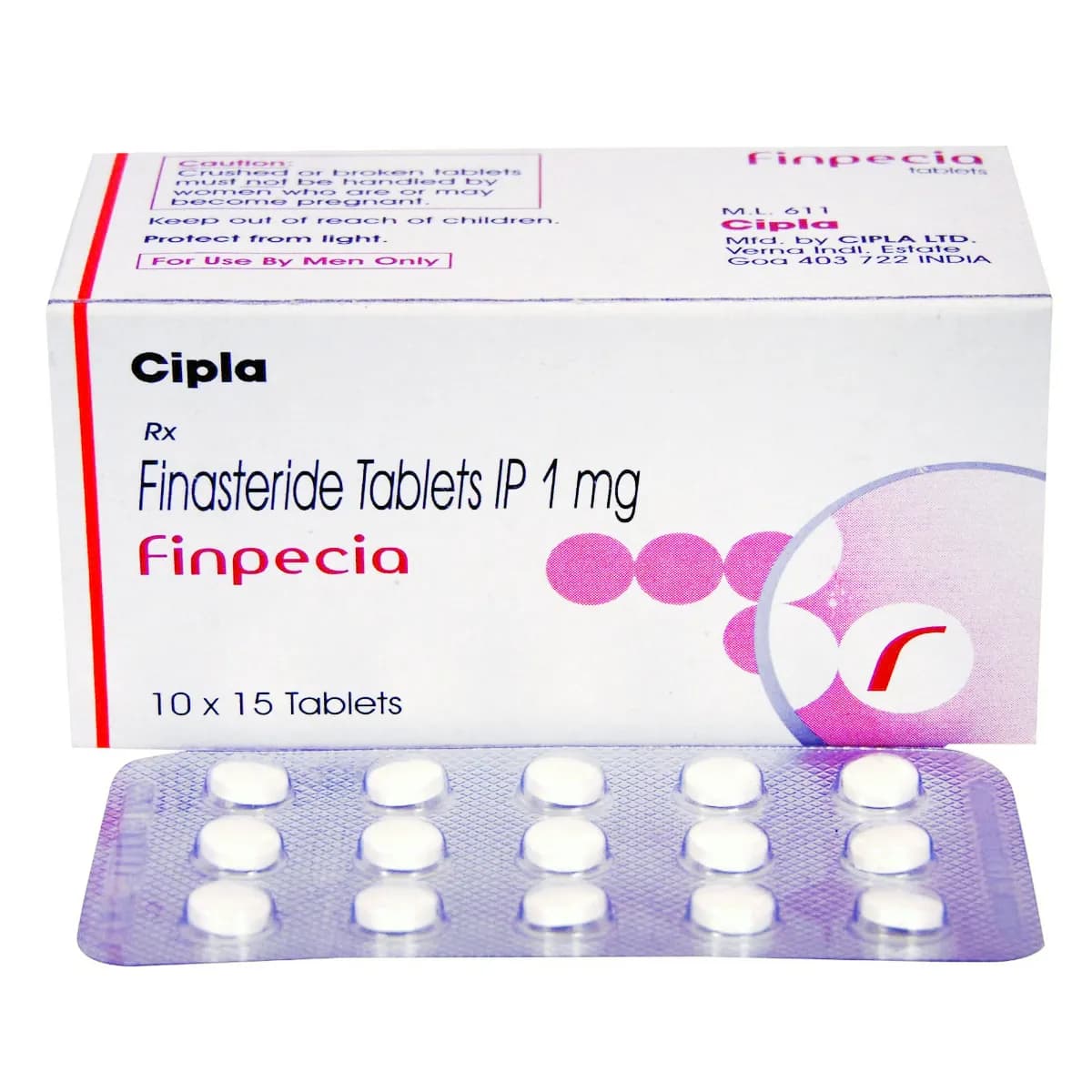 Finpecia (Finasteride) 1 mg Tablets product image 1