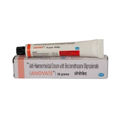 Anovate Cream (Beclometasone/Lidocaine/Phenylephrine) 20g