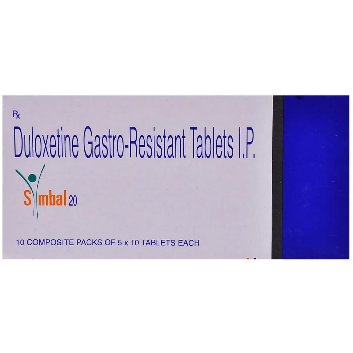 Symbal Tablets (Duloxetine) 20 mg product image 1