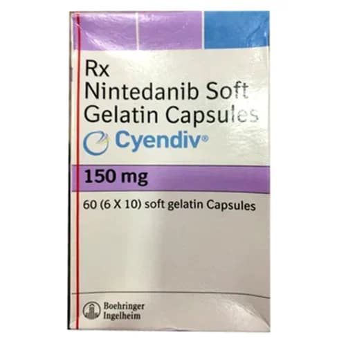 Cyendiv (Nintedanib) 150 mg Capsules product image 1