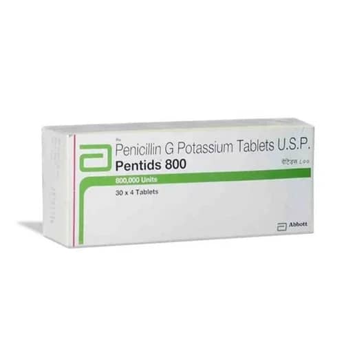 Pentids (Penicillin G) 800000 Units