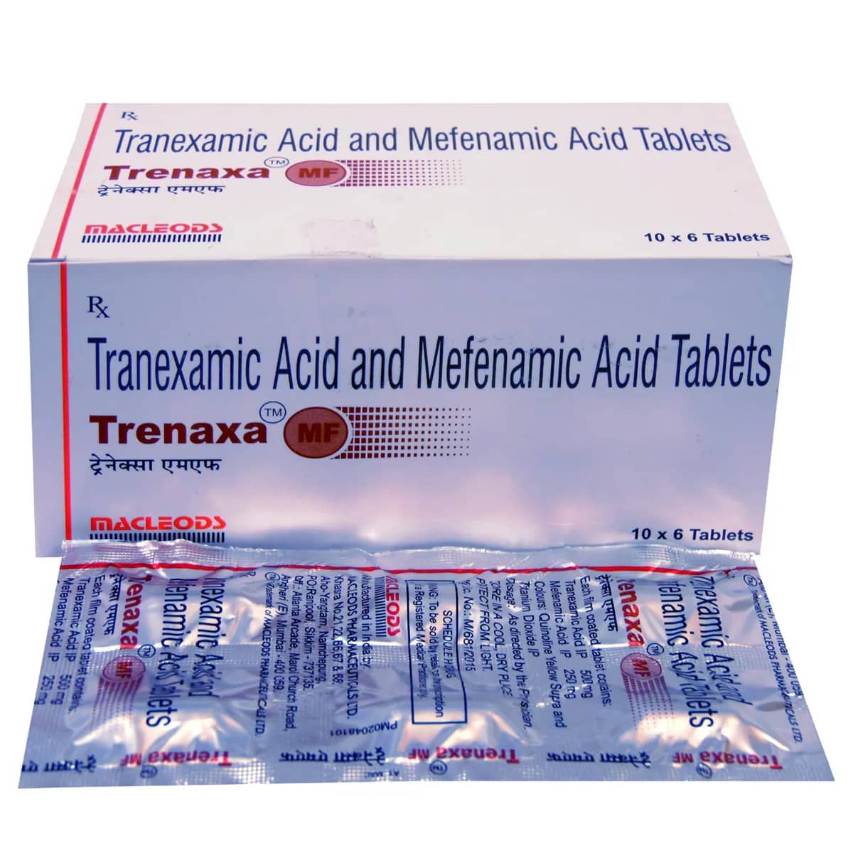 Trenaxa tablet (Tranexamic Acid) 1000 mg
