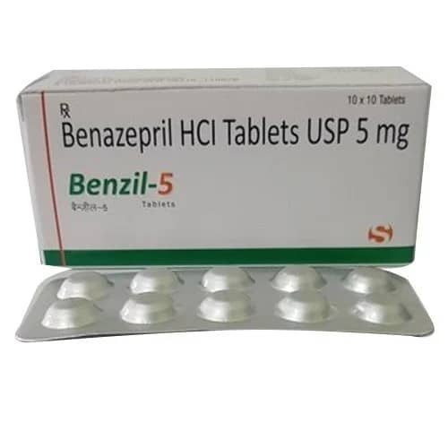 Benazepril 5 mg Tablets