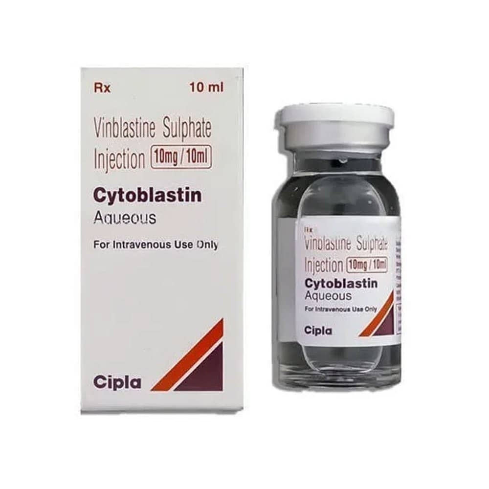 Cytoblastin 10 mg Injection (Vinblastine Sulphate)