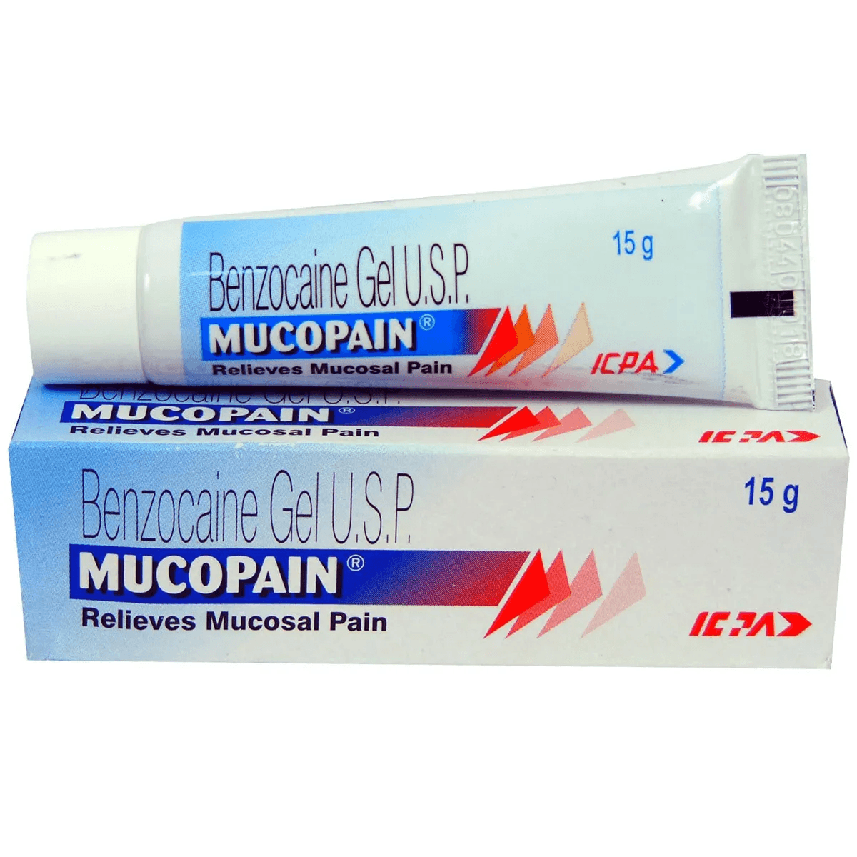 Mucopain Gel (Benzocaine) 20% w/w 15g