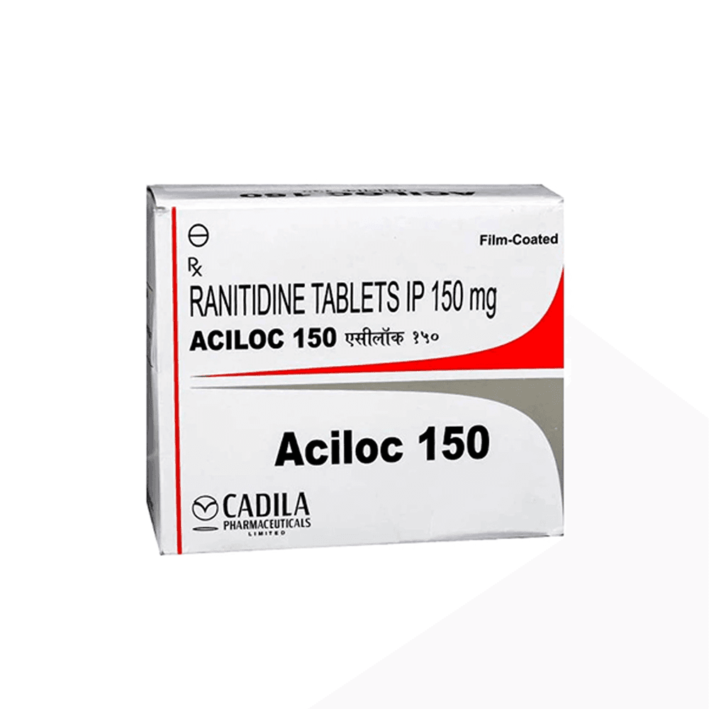 Aciloc (Ranitidine) Tablets 150 mg product image 1