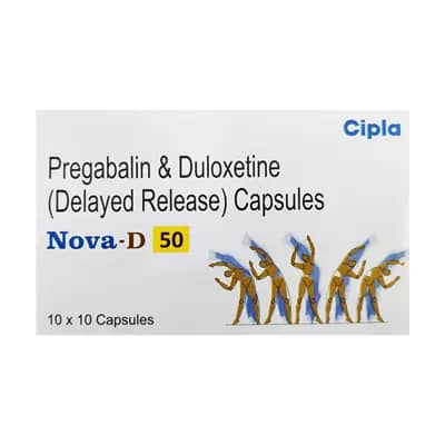 Nova-D Capsules DR (Pregabalin/Duloxetine)