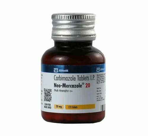 Neo-Mercazole (Carbimazole) 20mg Tablets product image 1