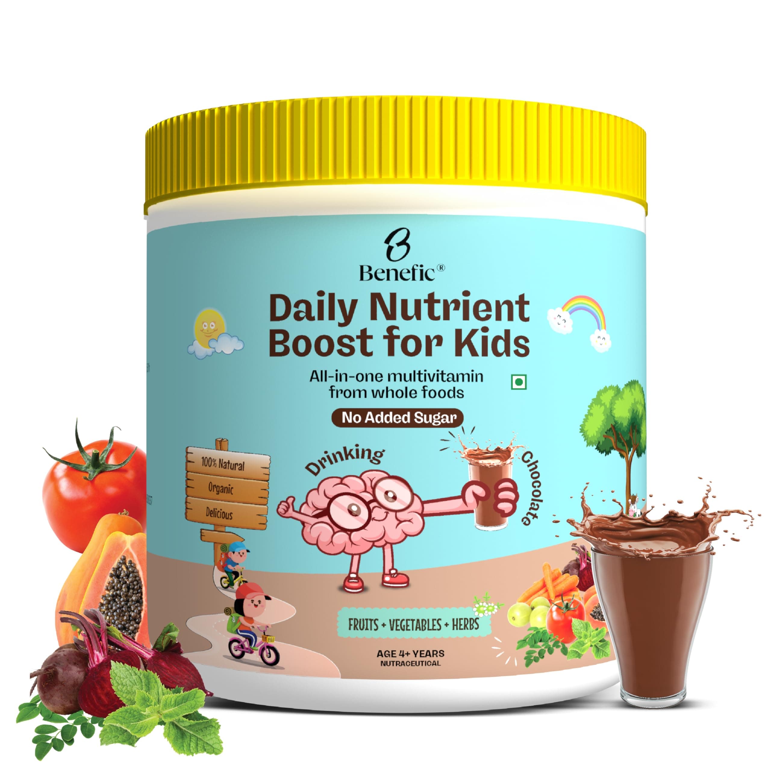 Benefic Daily Nutrient Boost for Kids Powder Chocolate