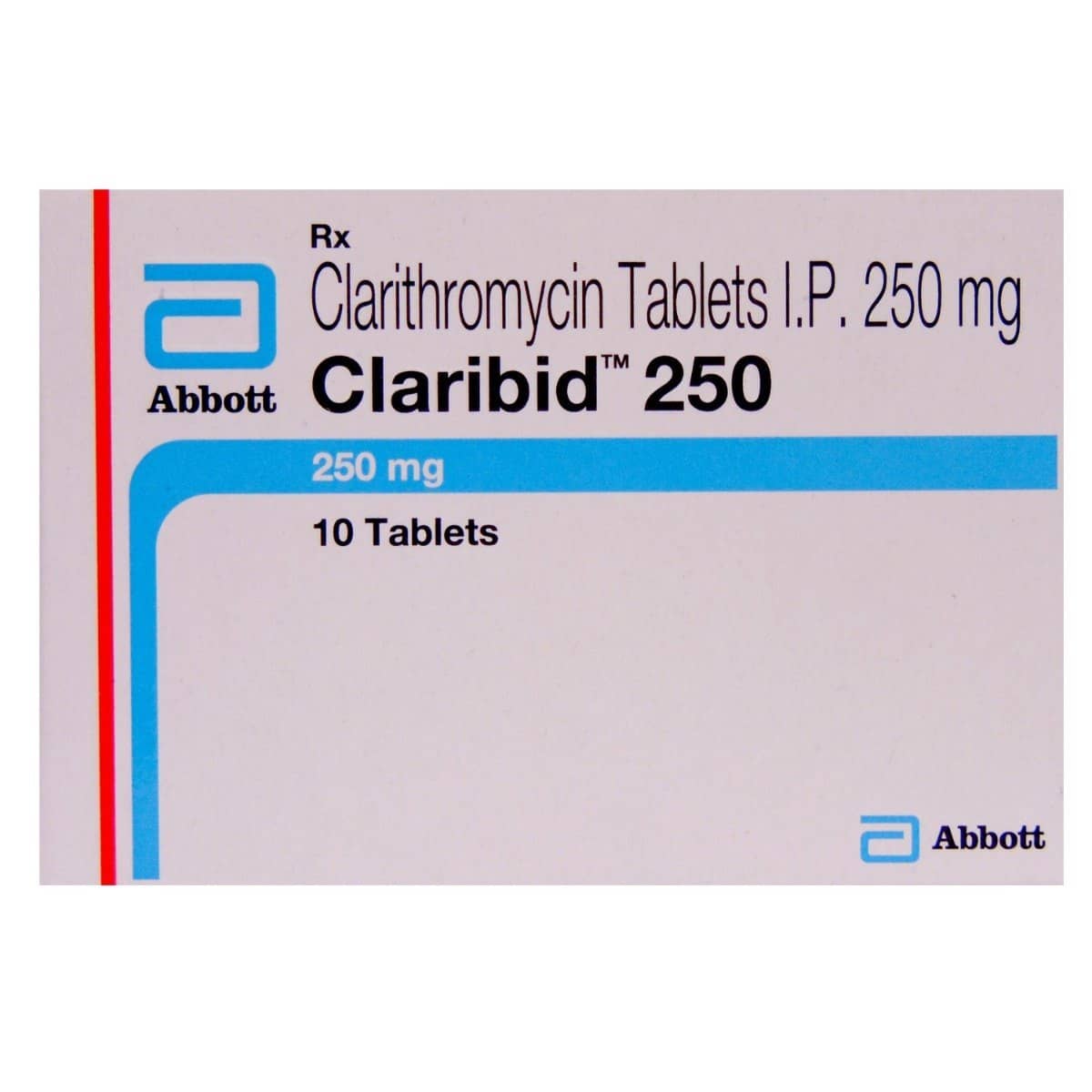 Claribid 250 mg Tablets (Clarithromycin)