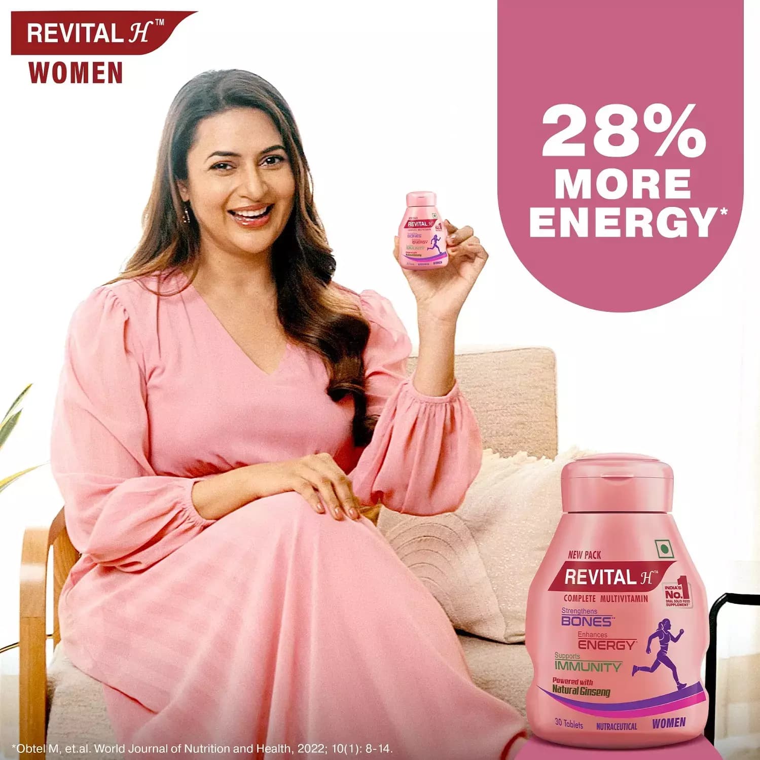 Revital H for Woman Tablets with Multivitamins product image 1