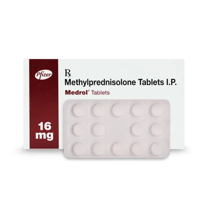Medrol 16 mg Tablets product image 1