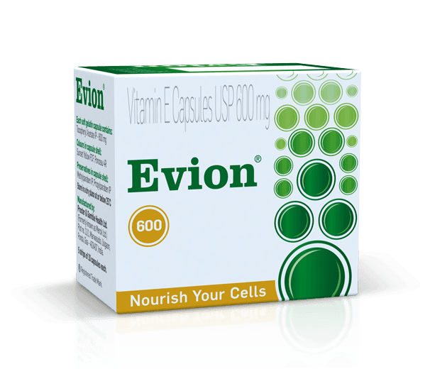 Evion (Vitamin E) 600 mg Capsules product image 1