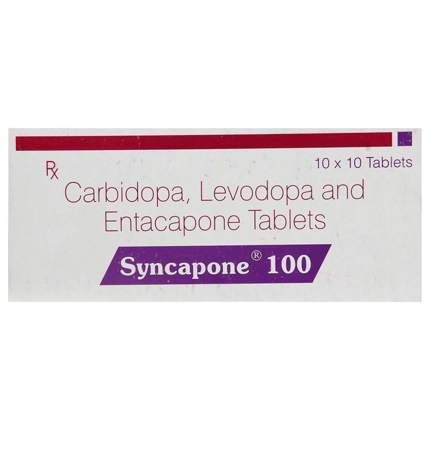 Syncapone (Levodopa/Carbidopa/Entacapone) Tablets 150 mg