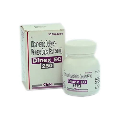 Dinex EC (Didanosine) 250 mg Capsules product image 1