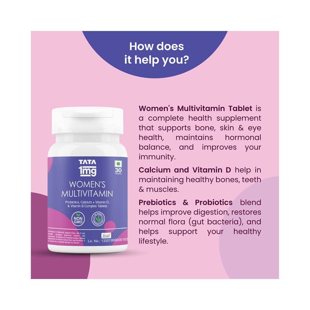 TATA Women’s Multivitamin Veg Tablets