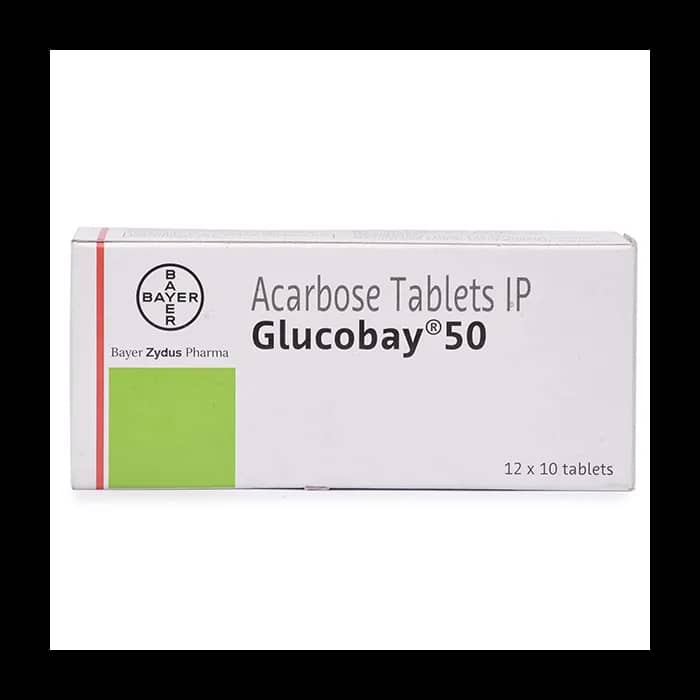 Glucobay (Acarbose) Tablets 50 mg