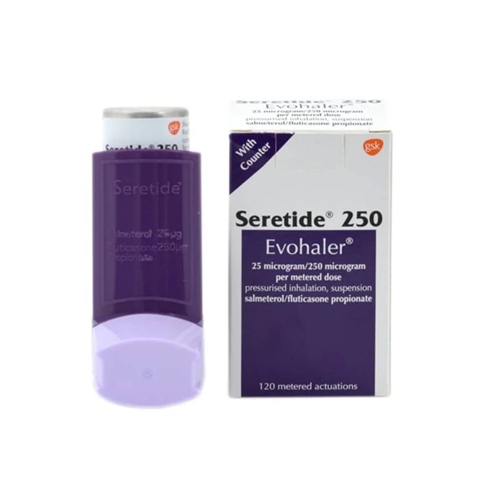 Seretide Evohaler 250 Mcg
