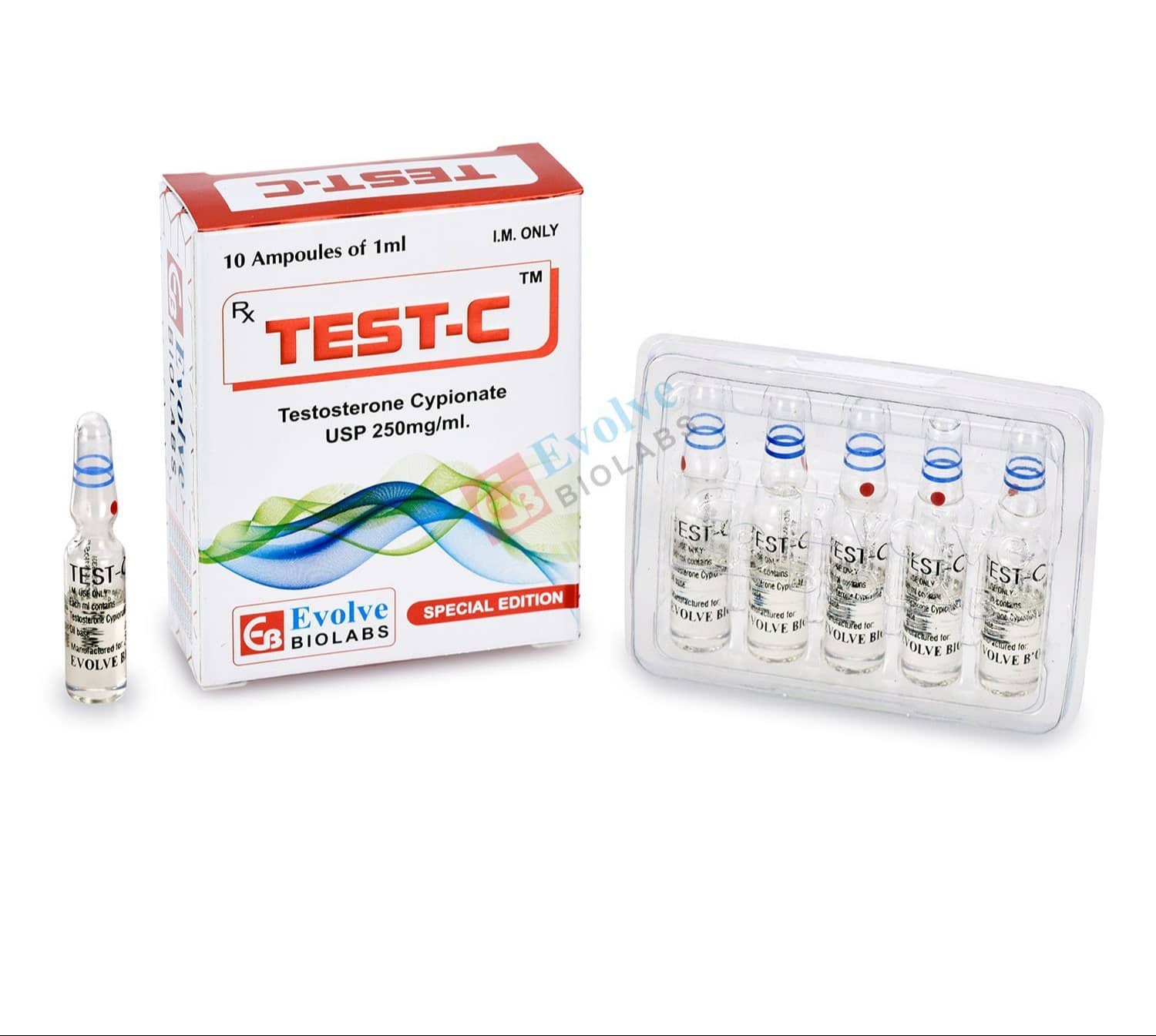 TEST-C Testosterone Cypionate 250 mg