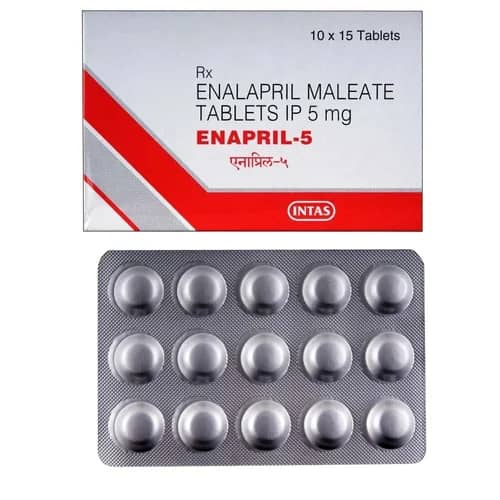 Enapril (Enalapril) 5 mg Tablets