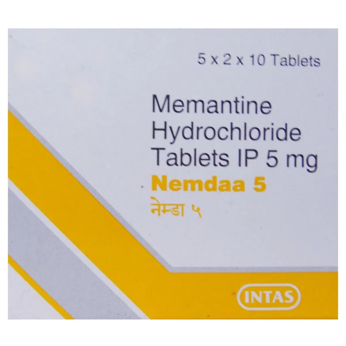 Nemdaa (Memantine) Tablets 5 mg product image 1
