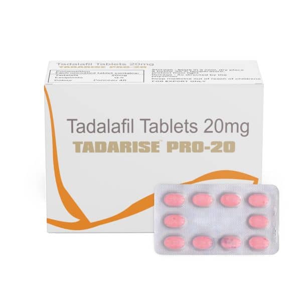 Tadarise Pro 20 mg Tablets
