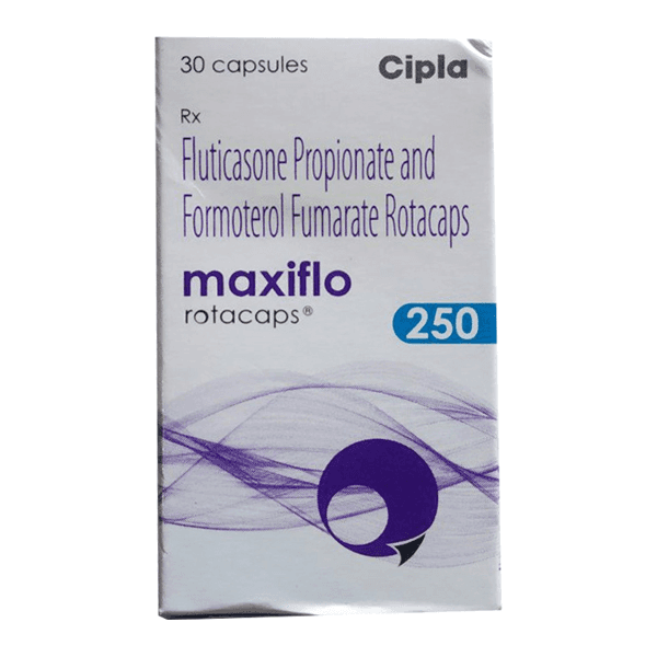 Maxiflo Rotacaps 250 Mcg