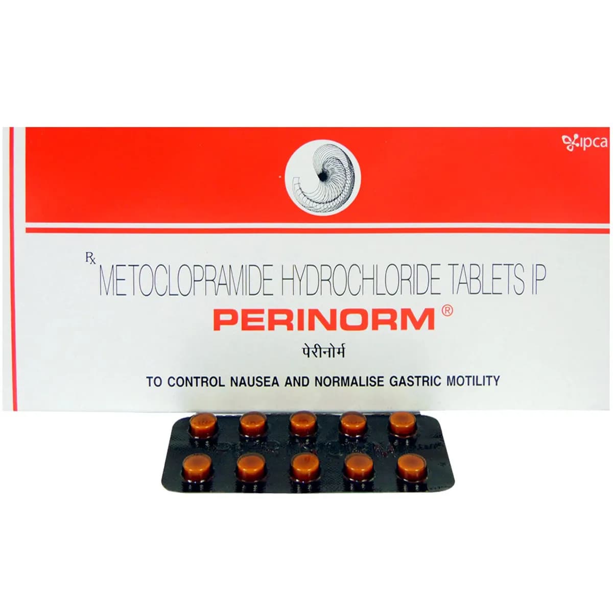 Perinorm (Metoclopramide) Tablets 10 mg product image 1