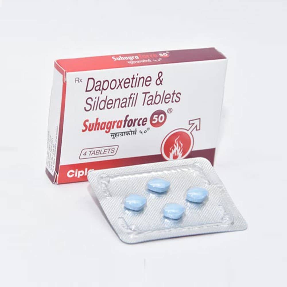 Suhagra Force 50 mg Tablets