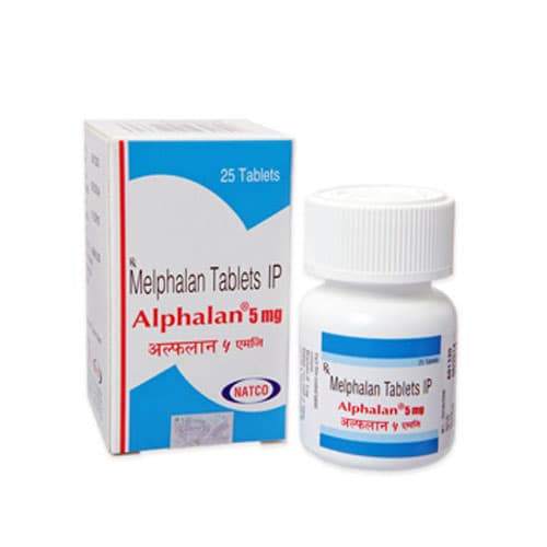 Alphalan 5 mg Tablets (Melphalan) product image 1