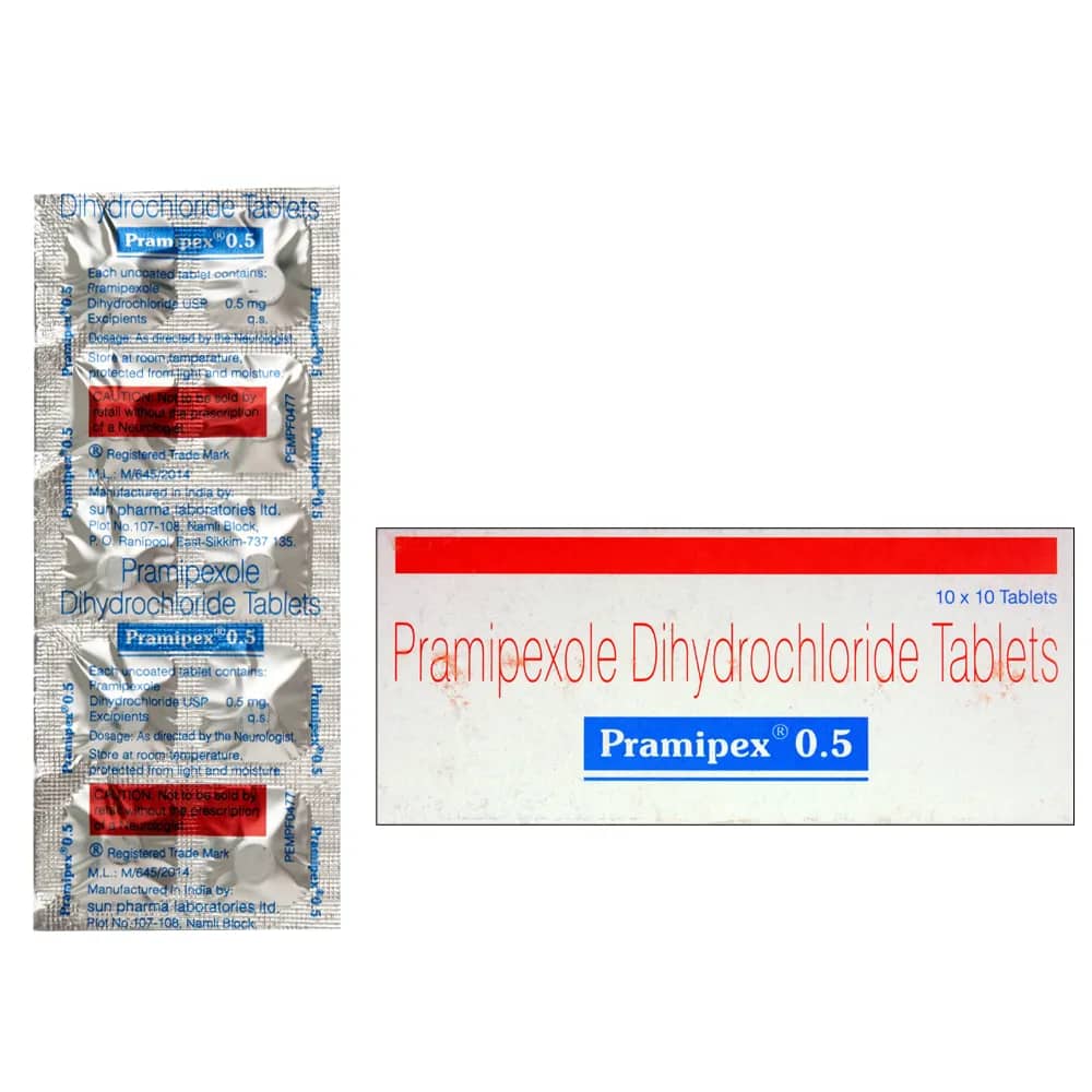 Pramipex (Pramipexole) Tablets 0.5 mg