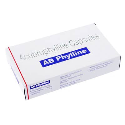 AB Phylline (Acebrophylline) 100 mg Capsules