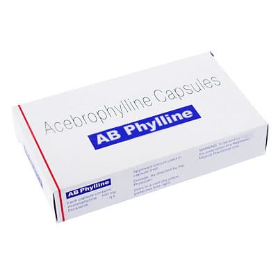 AB Phylline (Acebrophylline) 100 mg Capsules product image 1