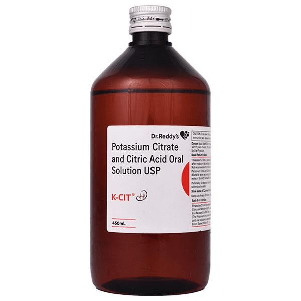 K-Cit Oral Solution (Citric Acid & Potassium Citrate)