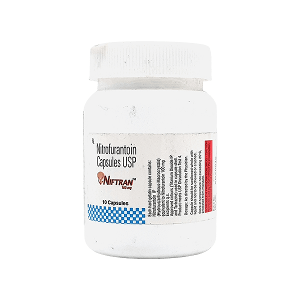 Niftran Capsules (Nitrofurantoin) product image 1