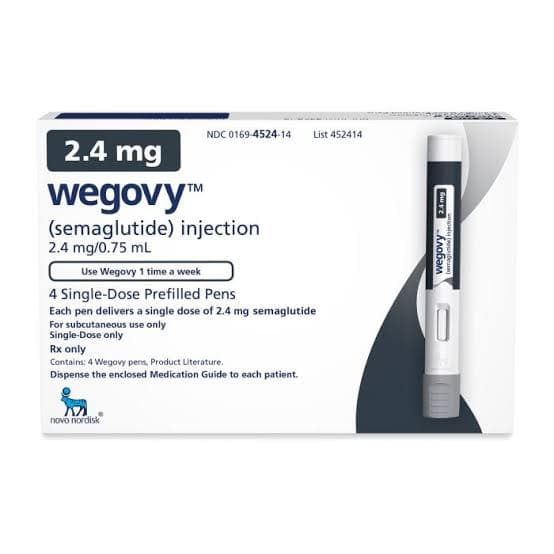 Wegovy 2.4mg (semaglutide) injection