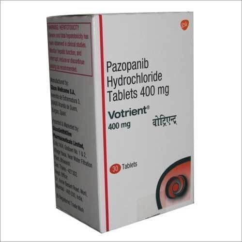 Votrient (Pazopanib) 400 mg Tablets