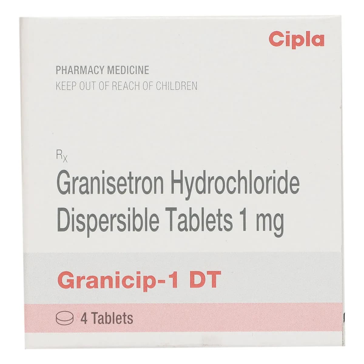 Granicip (Granisetron) Tablets 1 mg product image 1
