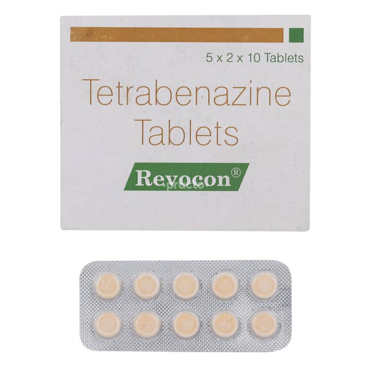 Revocon Tablets (Tetrabenazine) 25 mg