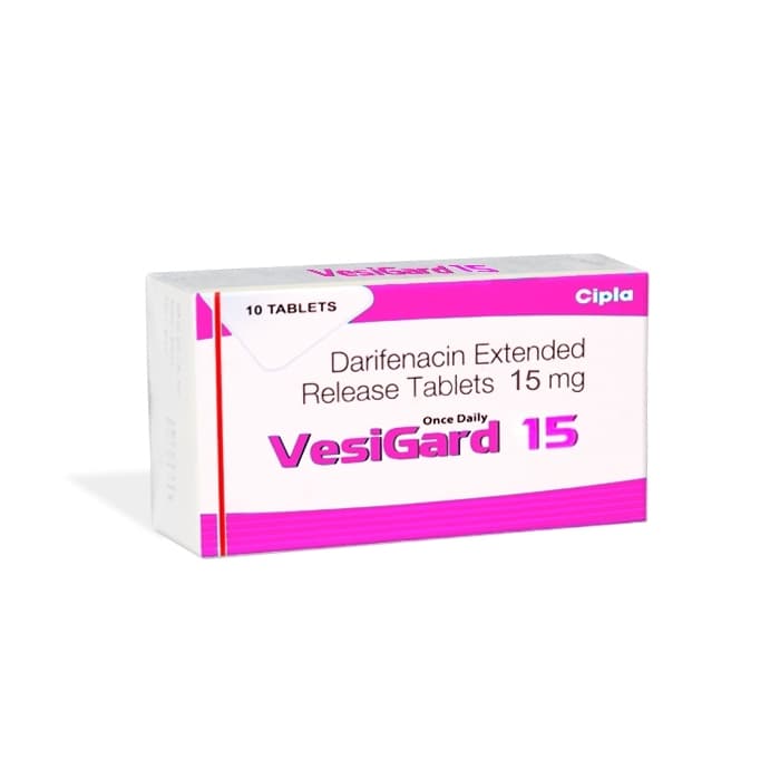 Vesigard (Darifenacin) Tablets 15 mg product image 1