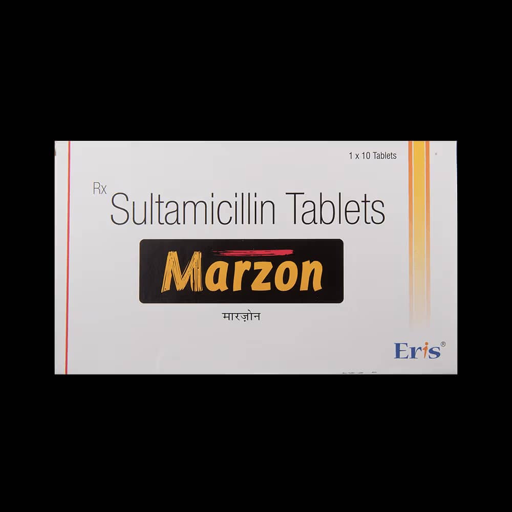 Marzon 375 mg Tablets (Sultamicillin Tosilate)