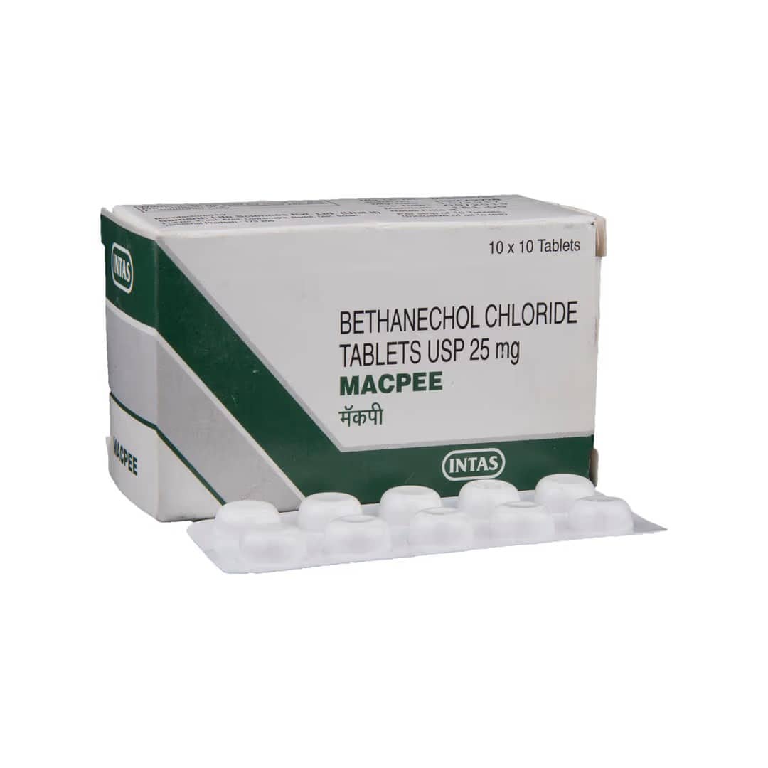 Macpee Tablets (Bethanechol) 25 mg