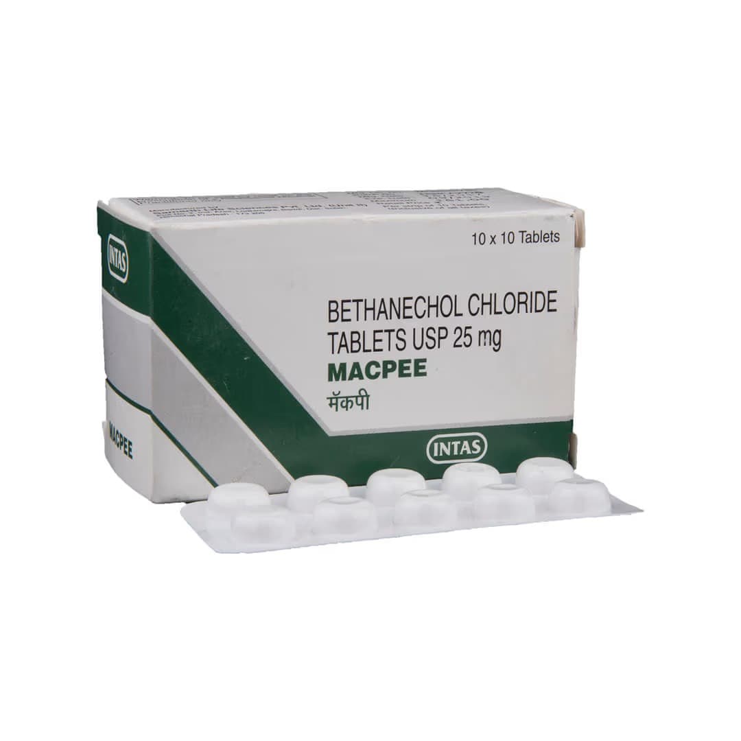 Macpee Tablets (Bethanechol) 25 mg product image 1
