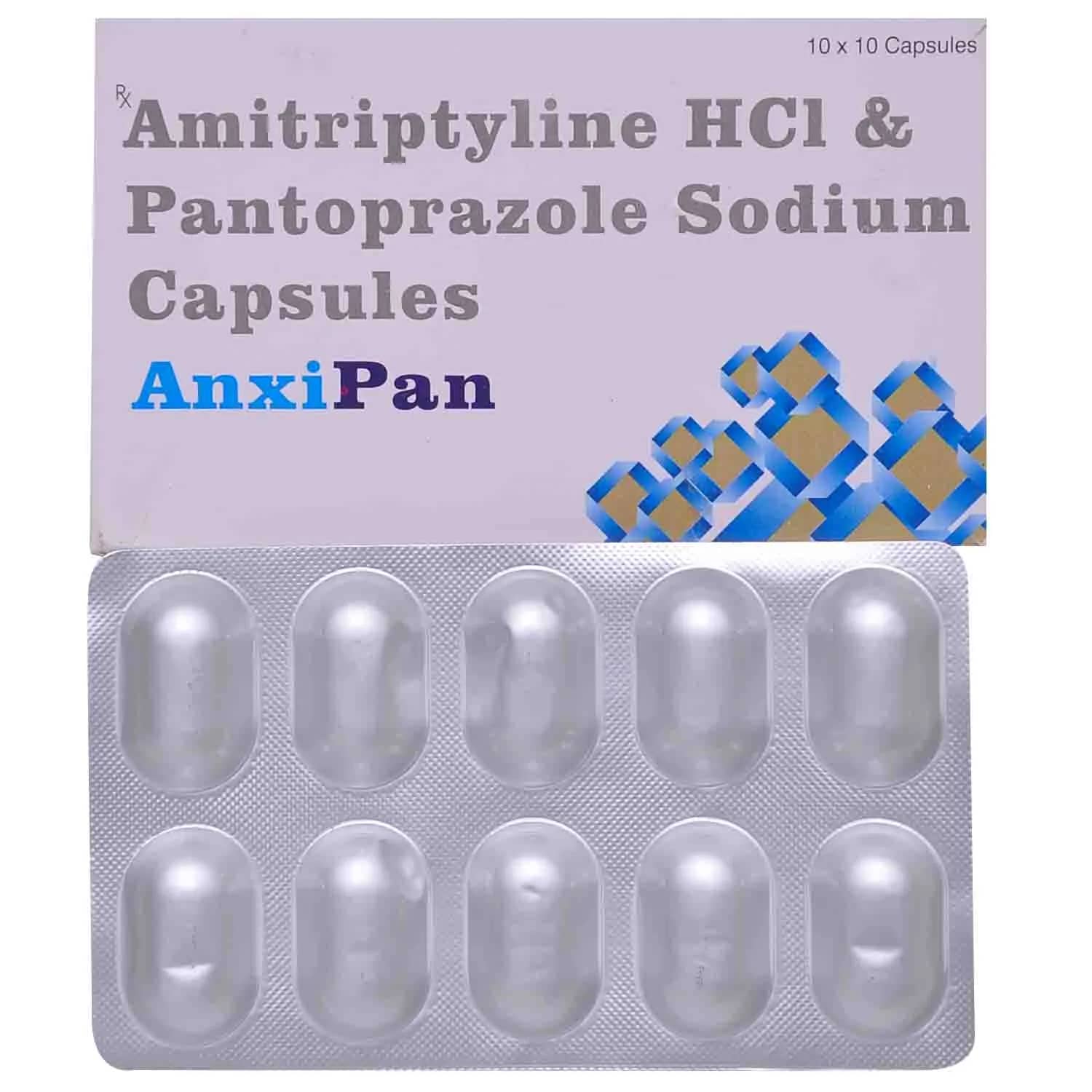 Anxipan Capsules (Amitriptyline/Pantoprazole)