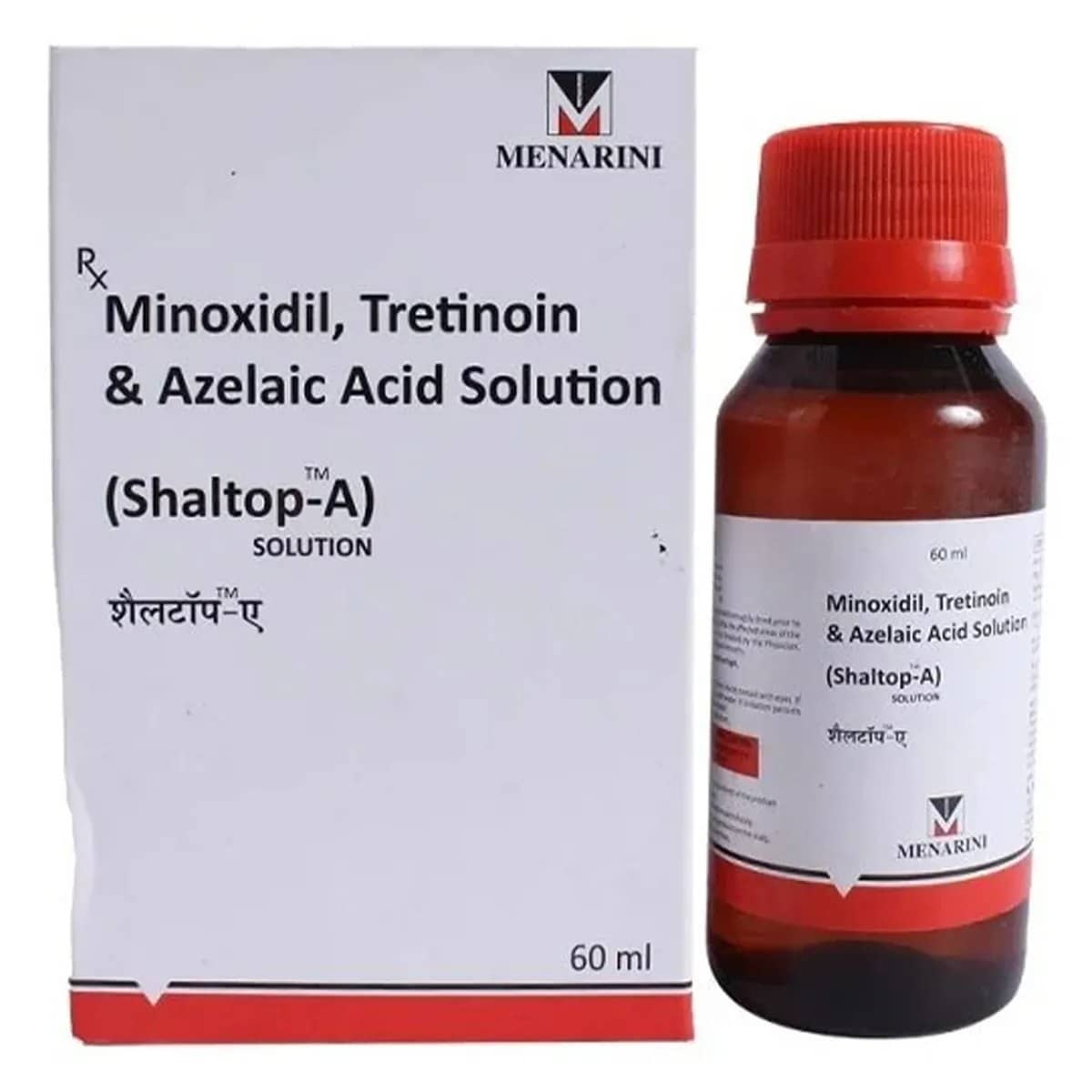 Shaltop A Solution (Minoxidil/Azelaic Acid/Tretinoin) 2%/1.5%/0.025%