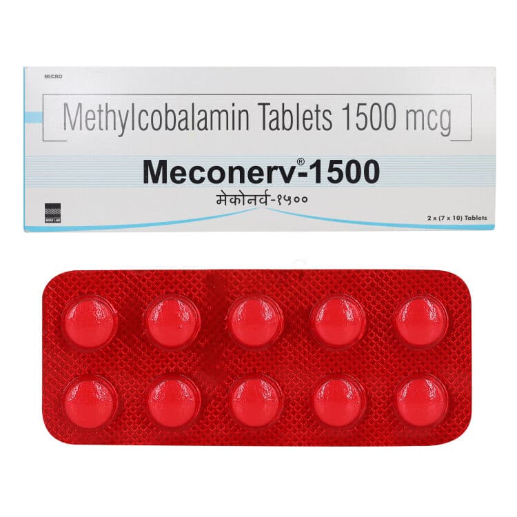 Methylcobalamin (Methylcobalamin) 1500 Mcg product image 1
